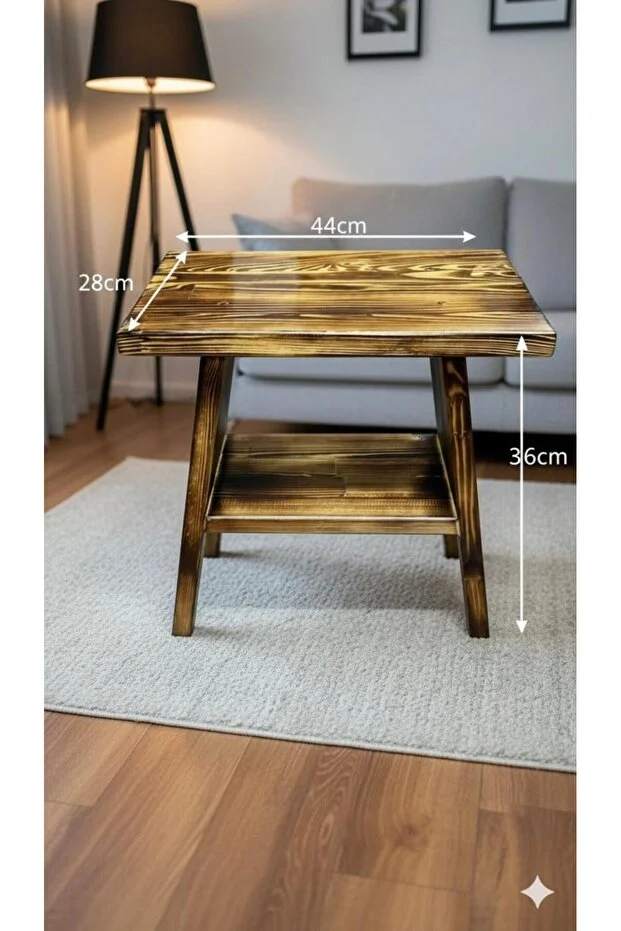 Ahşap Sehpa Masif 30mm